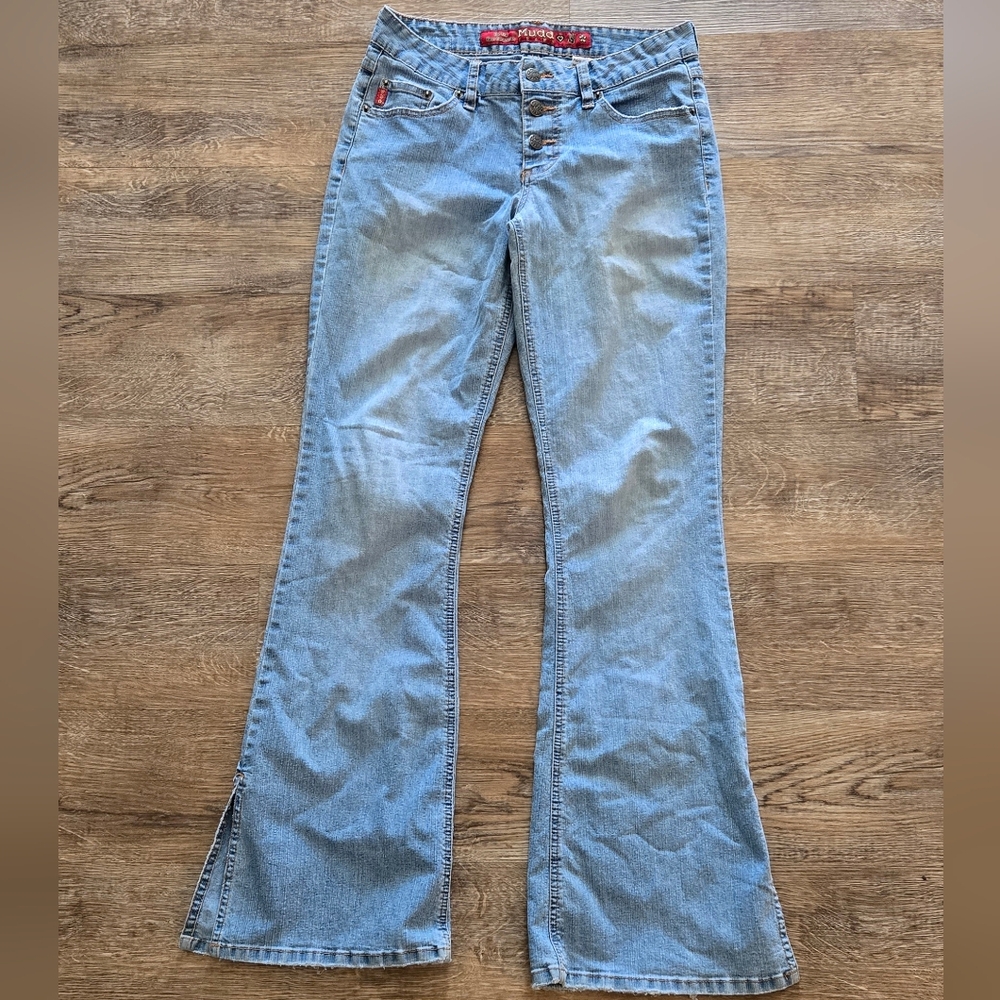 Vintage Mudd Light Blue Flares Jeans.